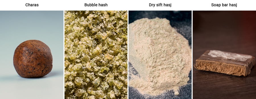 Types of hasj